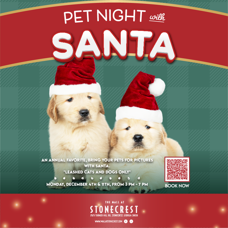 Pet Night with Santa The Mall at Stonecrest